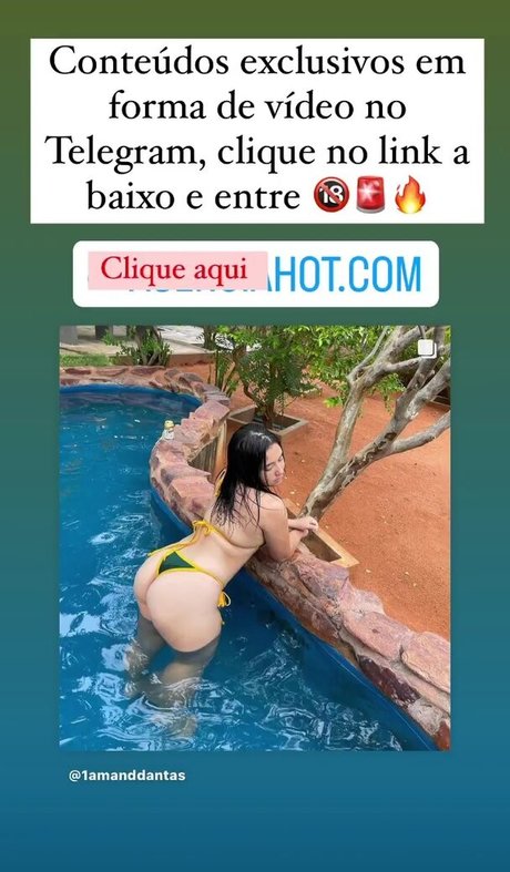Foto di nudo di fuga di OnlyFans di Amanda Dantas