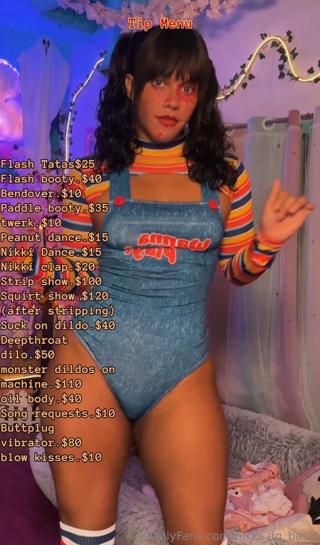 Foto di nudo di fuga di OnlyFans di Nikki Dq Basic