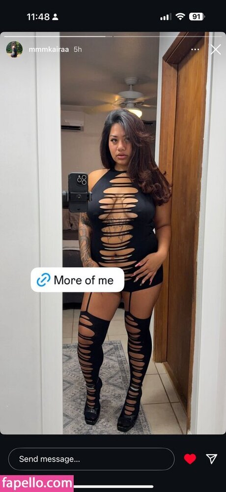 Foto di nudo di fuga di OnlyFans di Kairaa