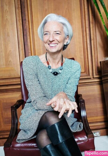 Foto di nudo di fuga di OnlyFans di Christine Lagarde