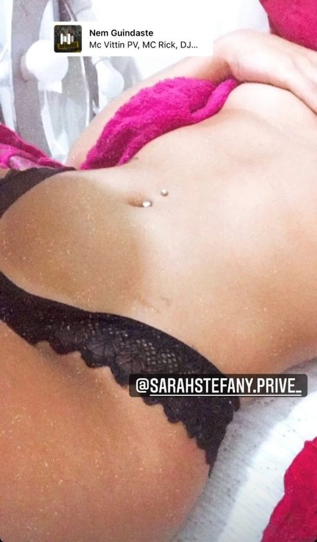 Foto di nudo di fuga di OnlyFans di Sarah Stefany