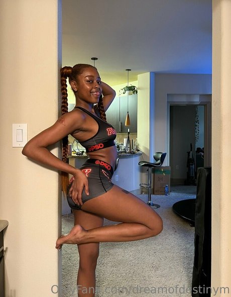 Foto di nudo di fuga di OnlyFans di Dreamofdestinym