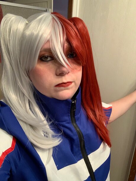 Foto di nudo di fuga di OnlyFans di Chunky Cosplaying Lesbian