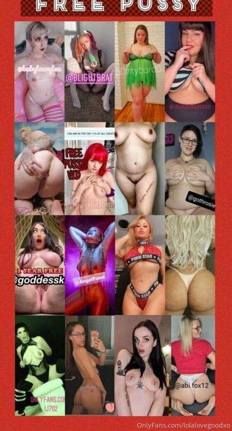 Foto di nudo di fuga di OnlyFans di Lolalovegoodxo