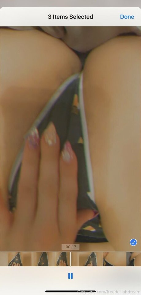 Foto di nudo di fuga di OnlyFans di Freedelilahdream