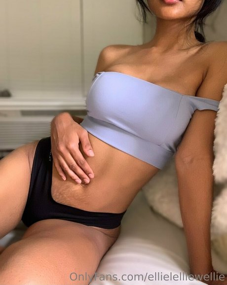 Foto di nudo di fuga di OnlyFans di Ellielelliewellie