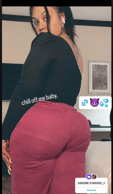 Foto di nudo di fuga di OnlyFans di Krisssssx