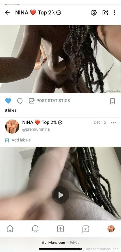 Foto di nudo di fuga di OnlyFans di Ninanatashalee