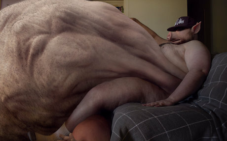 Foto di nudo di fuga di OnlyFans di Fatbackgainer