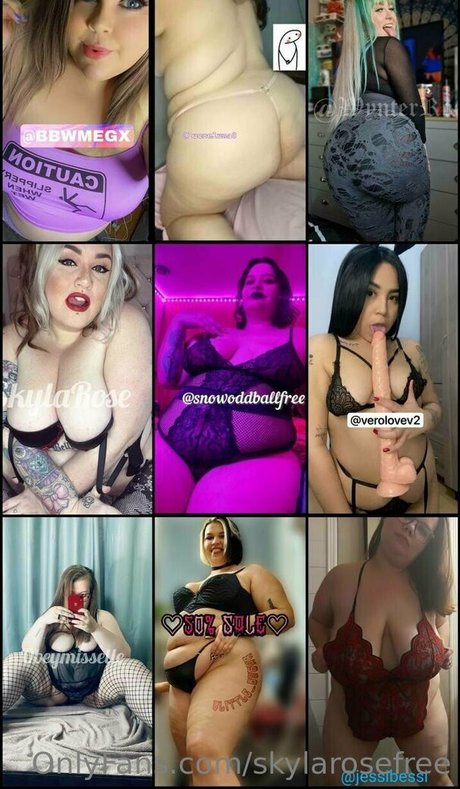 Foto di nudo di fuga di OnlyFans di Skylarosefree