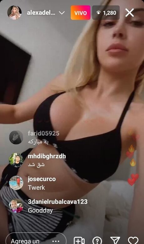 Foto di nudo di fuga di OnlyFans di Alexa Dellanos