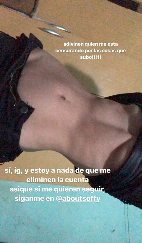 Foto di nudo di fuga di OnlyFans di Aboutsoffy