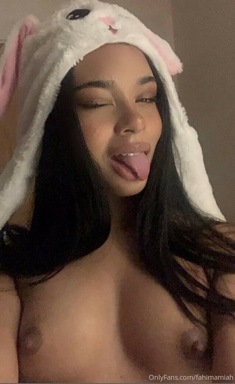 Foto di nudo di fuga di OnlyFans di Fahimamiah