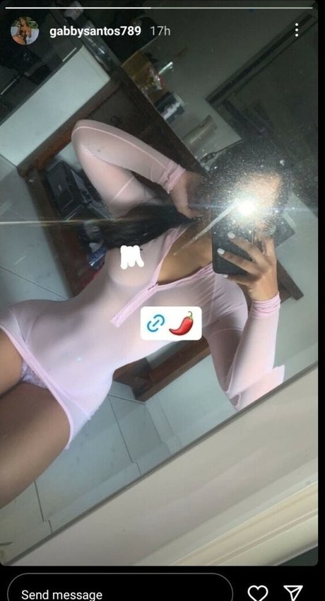 Foto di nudo di fuga di OnlyFans di Gabby Santos