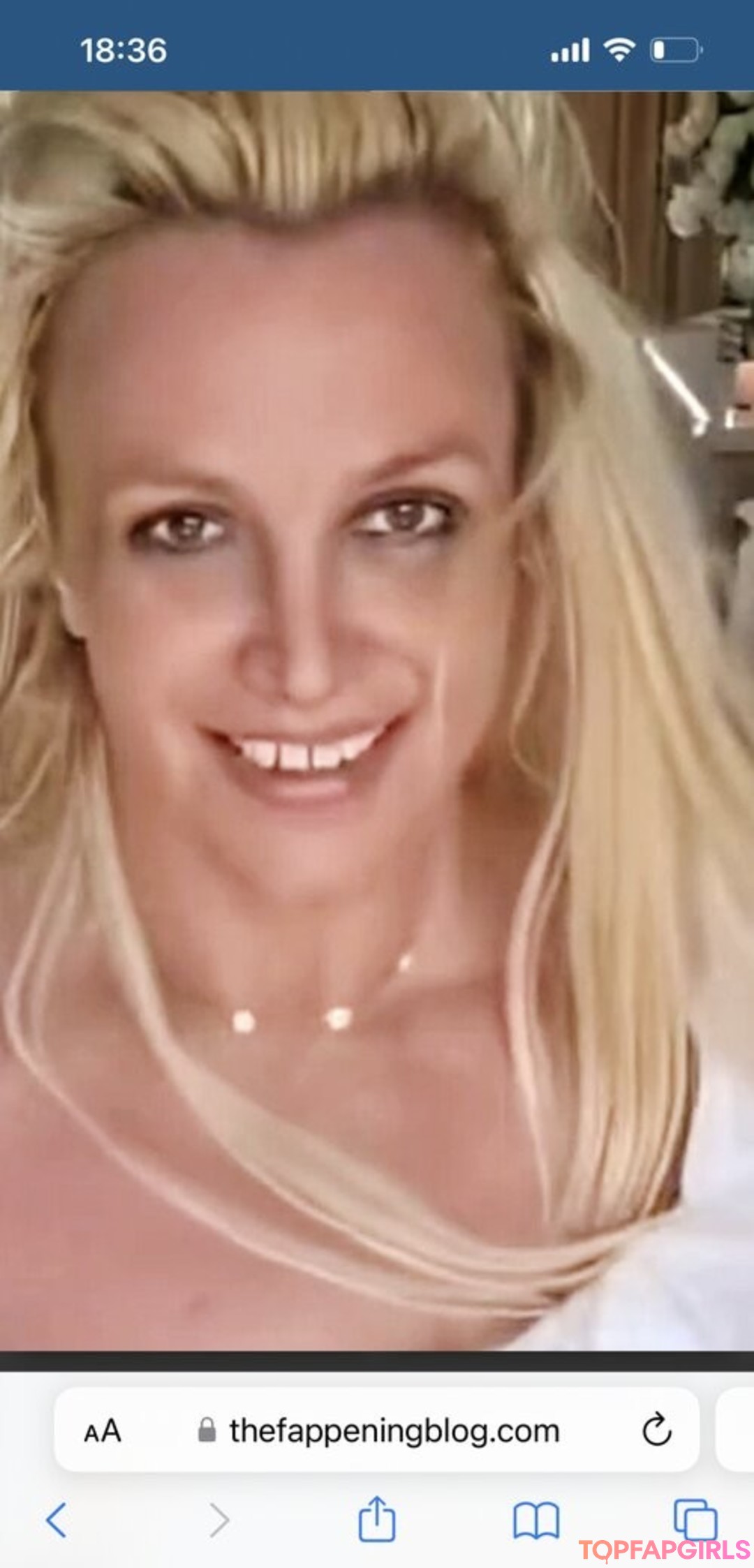 Foto di nudo di fuga di OnlyFans di Britney Spears #1334