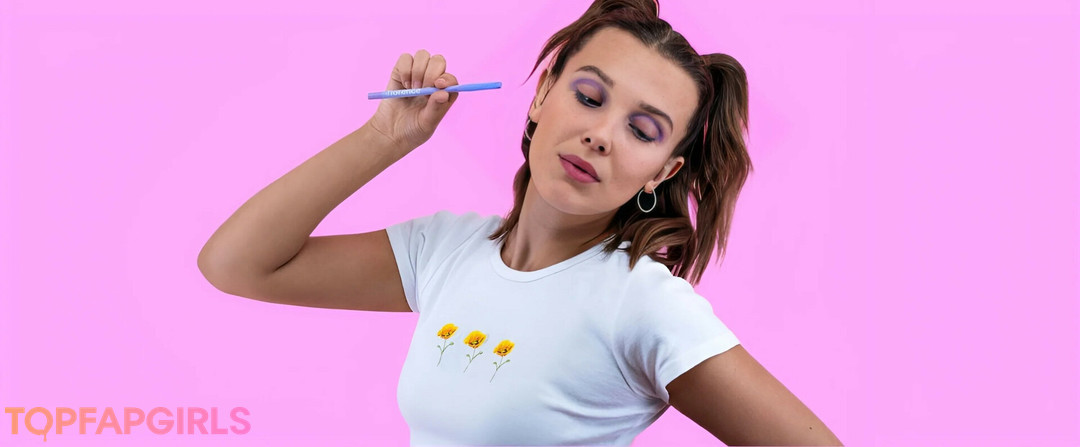 Foto di nudo di fuga di OnlyFans di Millie Bobby Brown #1023
