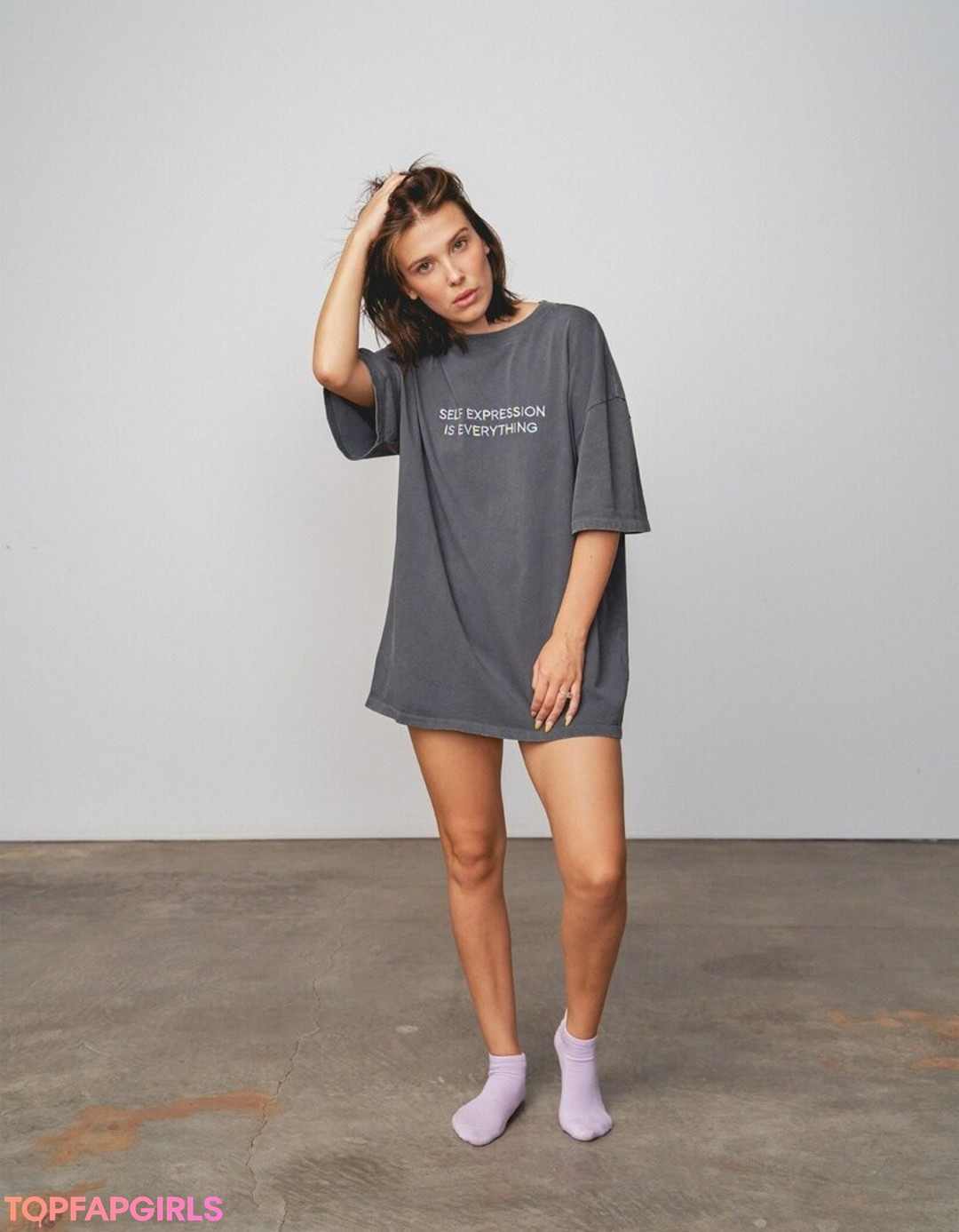 Foto di nudo di fuga di OnlyFans di Millie Bobby Brown #1271