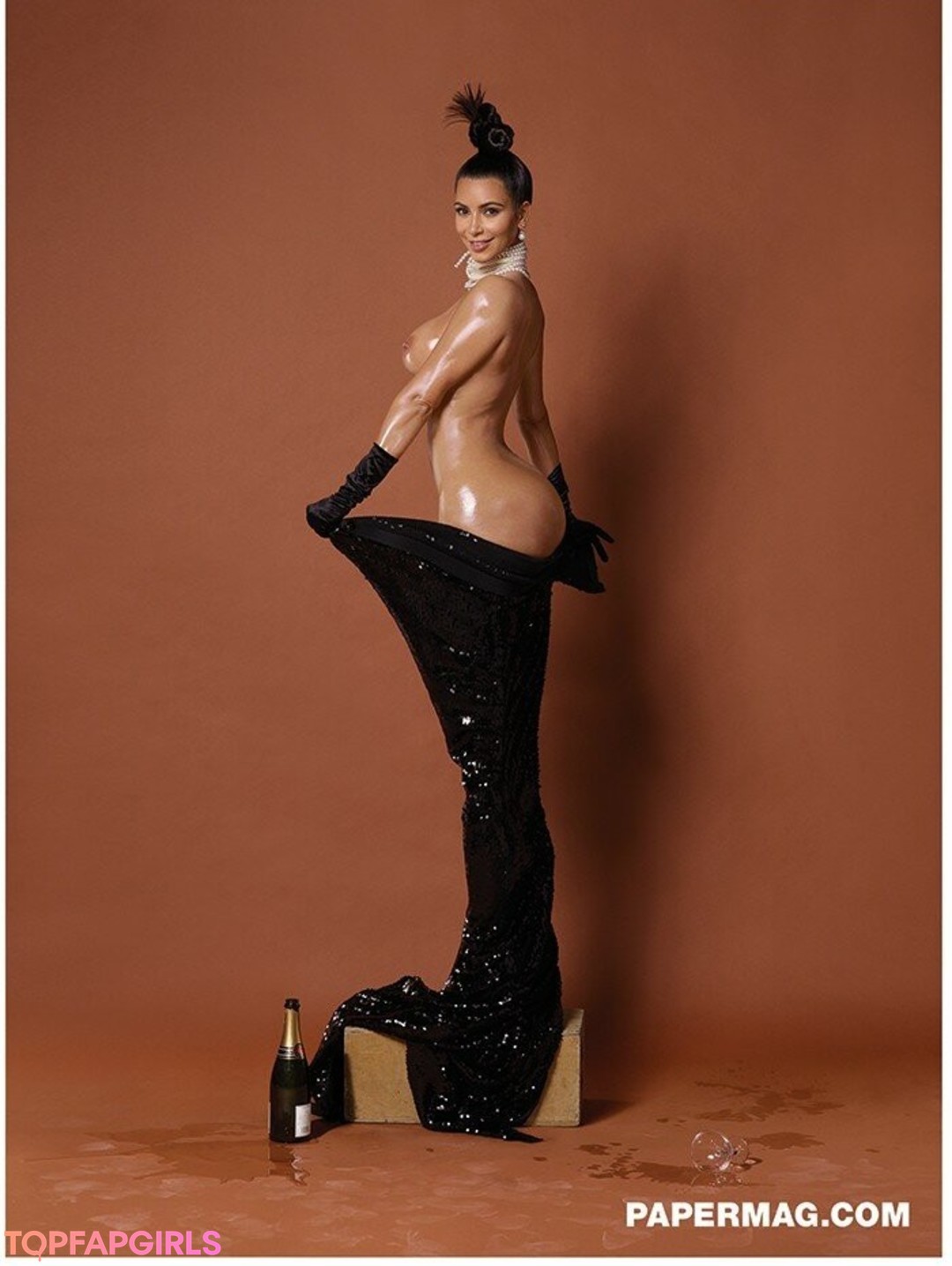 Foto di nudo di fuga di OnlyFans di Kim Kardashian #1245