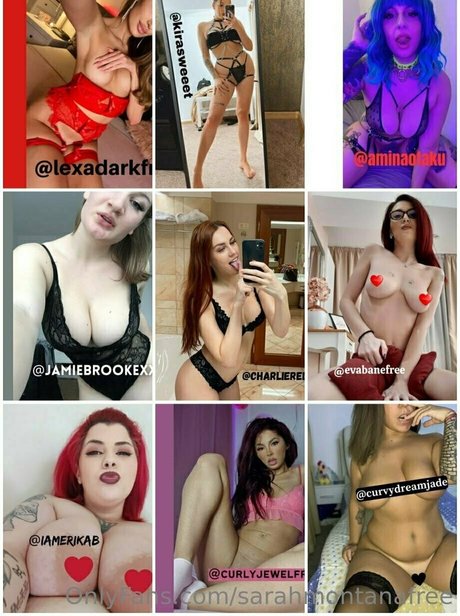 Foto di nudo di fuga di OnlyFans di Sarahmontanafree