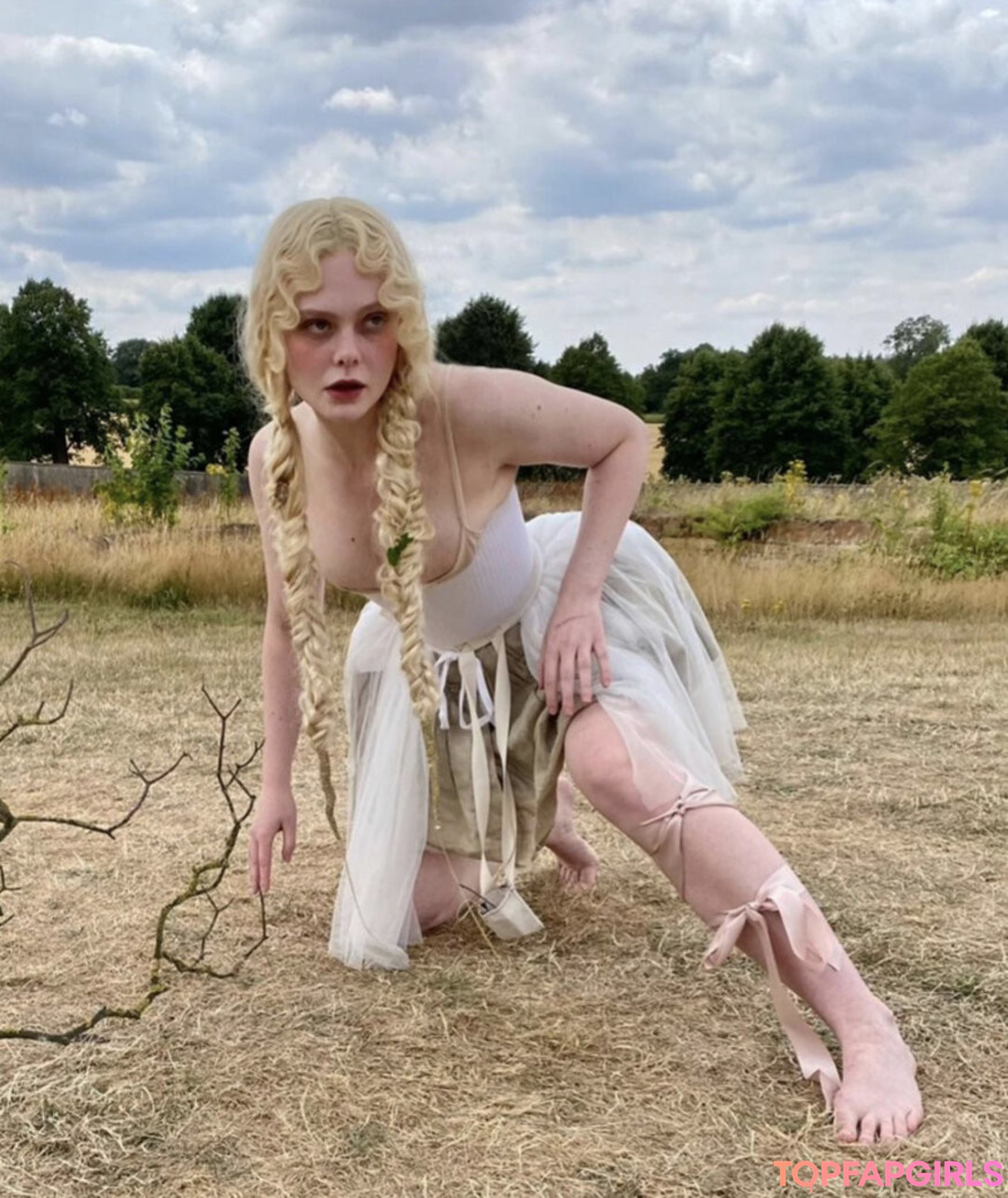 Foto di nudo di fuga di OnlyFans di Elle Fanning #1076