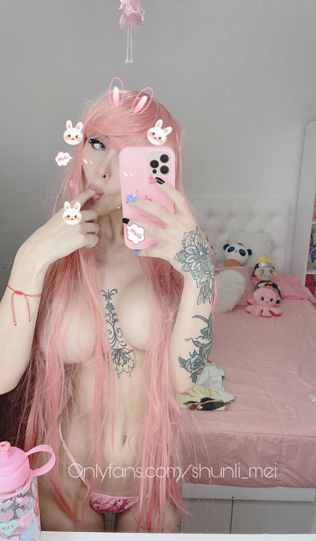 Foto di nudo di fuga di OnlyFans di Shunli Mei