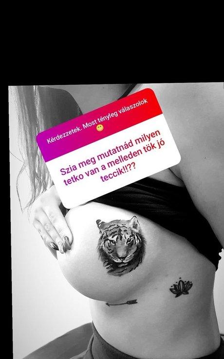 Foto di nudo di fuga di OnlyFans di Dzsenifer Vajai