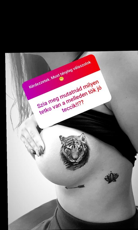 Foto di nudo di fuga di OnlyFans di Dzsenifer Vajai