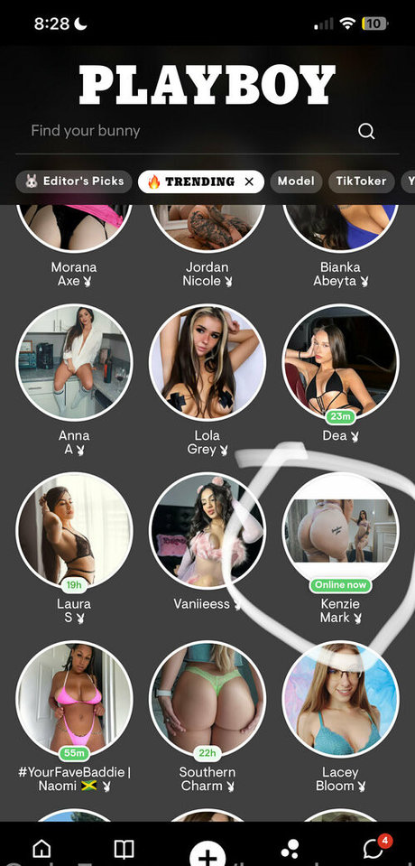 Foto di nudo di fuga di OnlyFans di Kenziemark