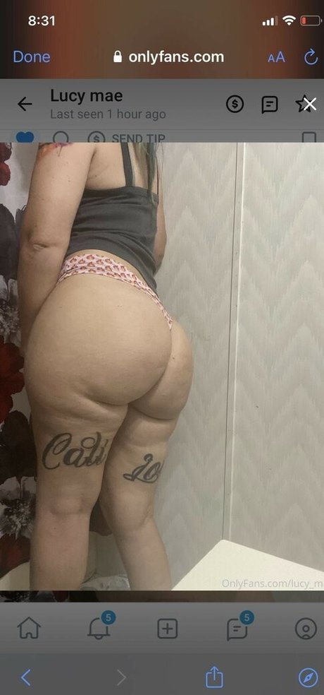 Foto di nudo di fuga di OnlyFans di Lucymae