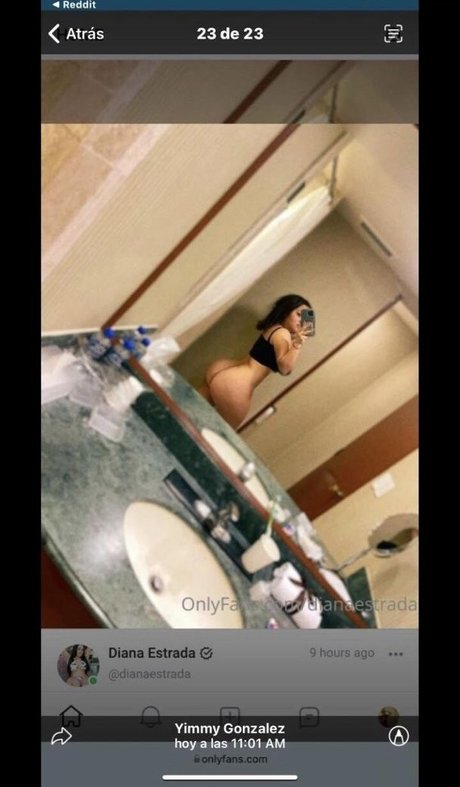 Foto di nudo di fuga di OnlyFans di Diana Estrada
