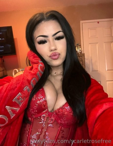 Foto di nudo di fuga di OnlyFans di Scarletrosefree