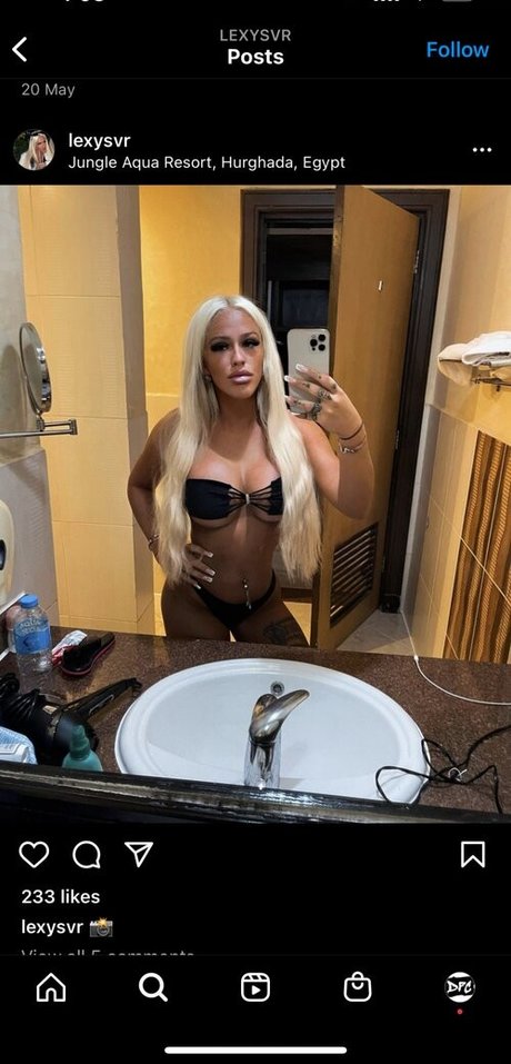 Foto di nudo di fuga di OnlyFans di Lexygirlx