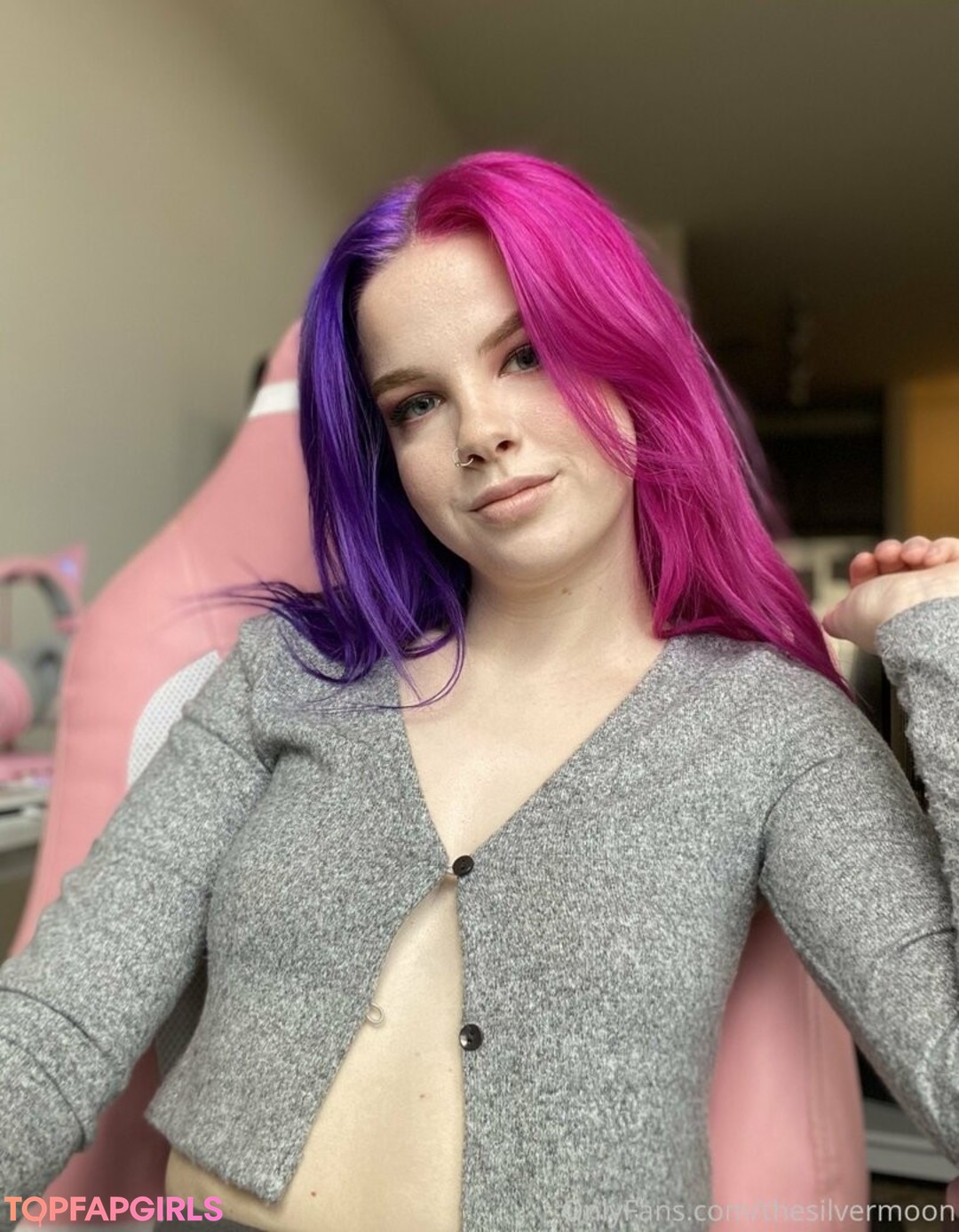 Foto di nudo di fuga di OnlyFans di Thesilvermoon #1309