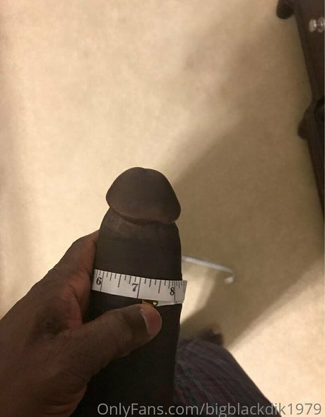Foto di nudo di fuga di OnlyFans di Bigblackdik1979