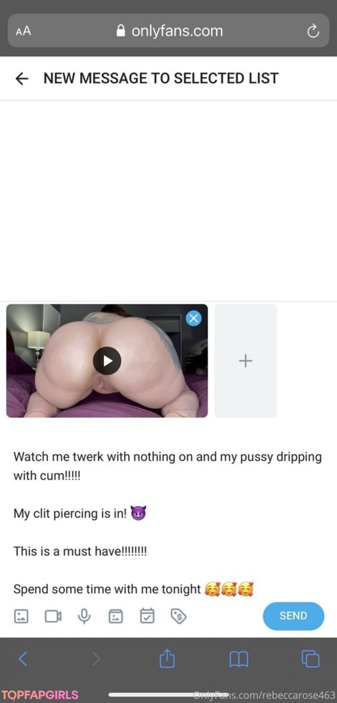Foto di nudo di fuga di OnlyFans di Rebeccarose463 #105 Foto di nudo di fuga di OnlyFans di Rebeccarose463 #105