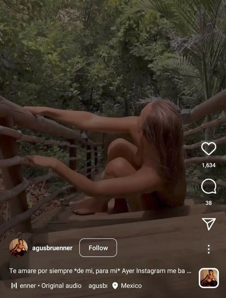 Foto di nudo di fuga di OnlyFans di Agustina